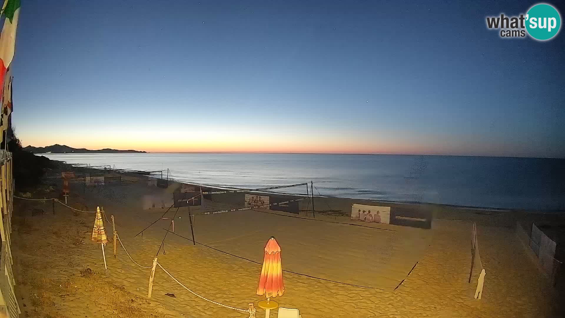 Webcam Piscina Rei – Vista live da Costa Rei, Muravera