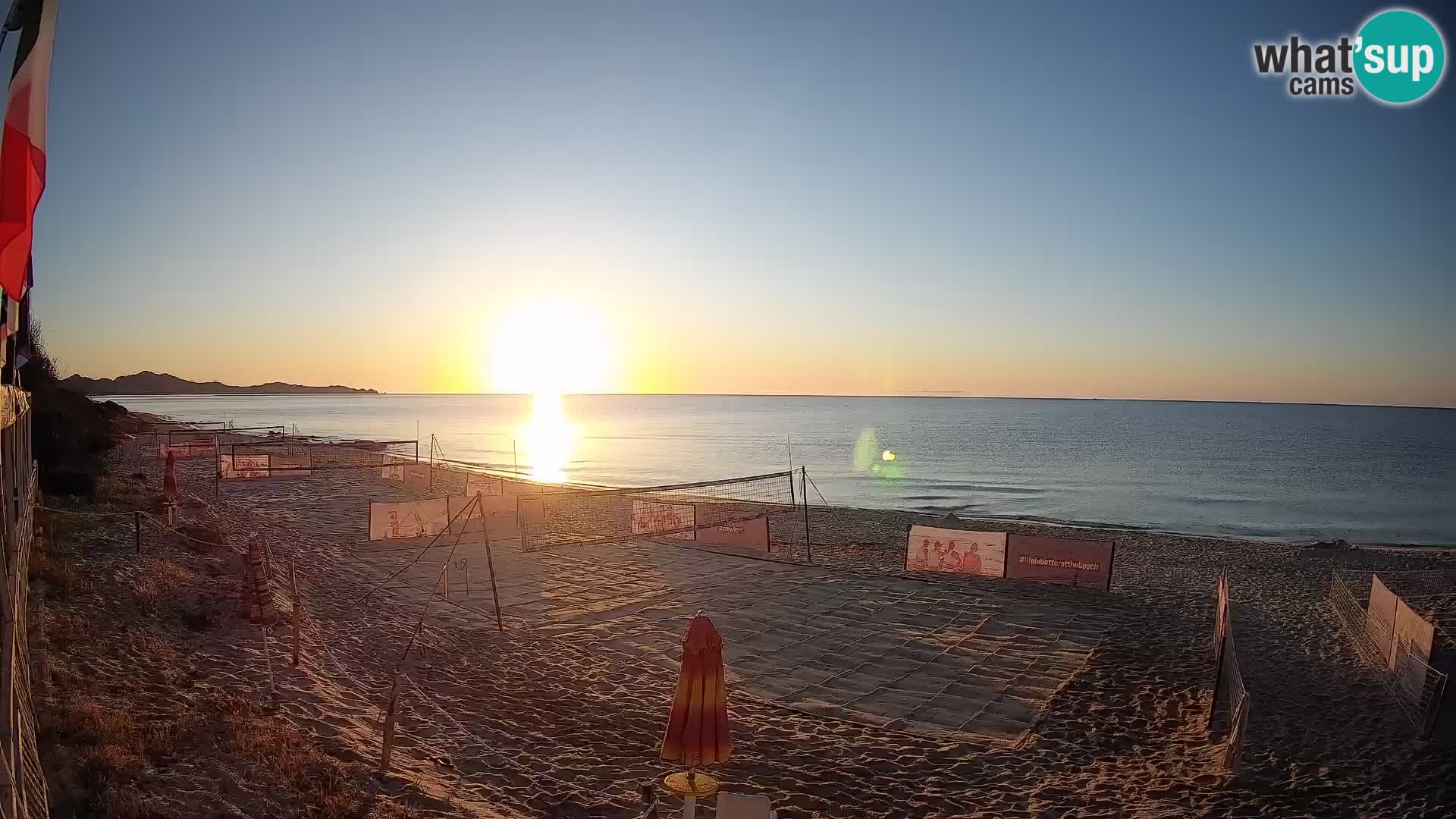 Webcam Piscina Rei – Vue en direct depuis Costa Rei, Muravera