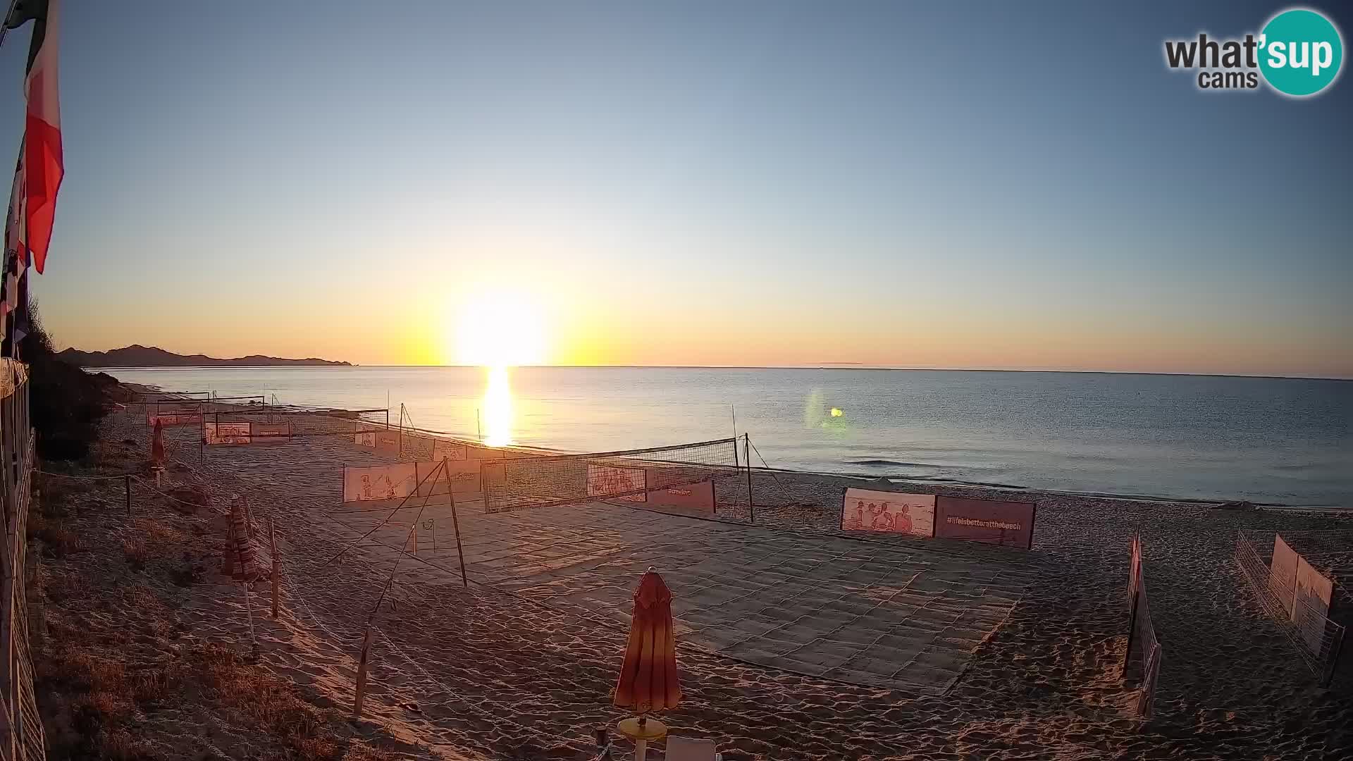 Web kamera Piscina Rei – Pogled uživo iz Costa Rei, Muravera