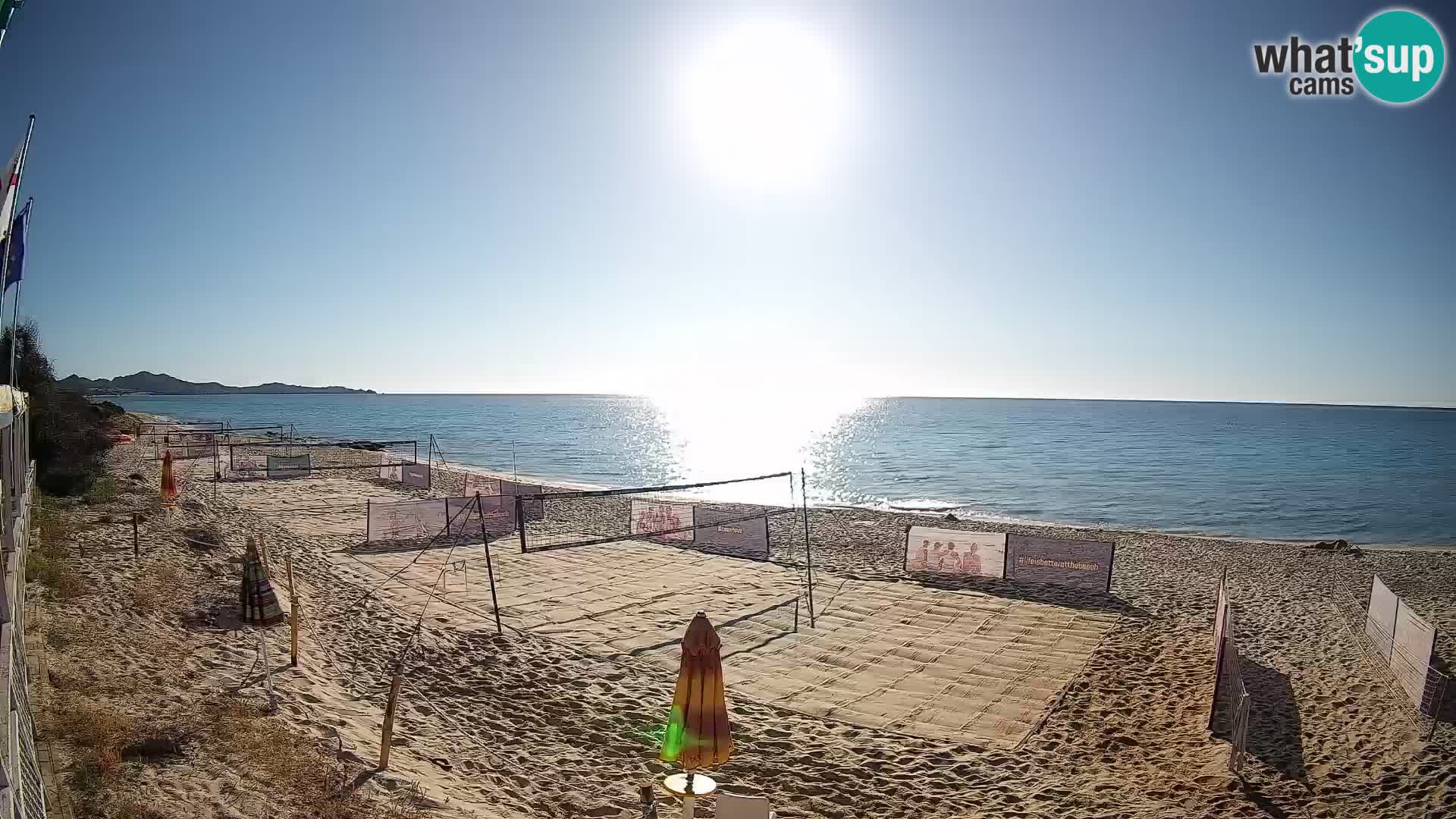 Spletna kamera Piscina Rei – Pogled v živo iz Costa Rei, Muravera