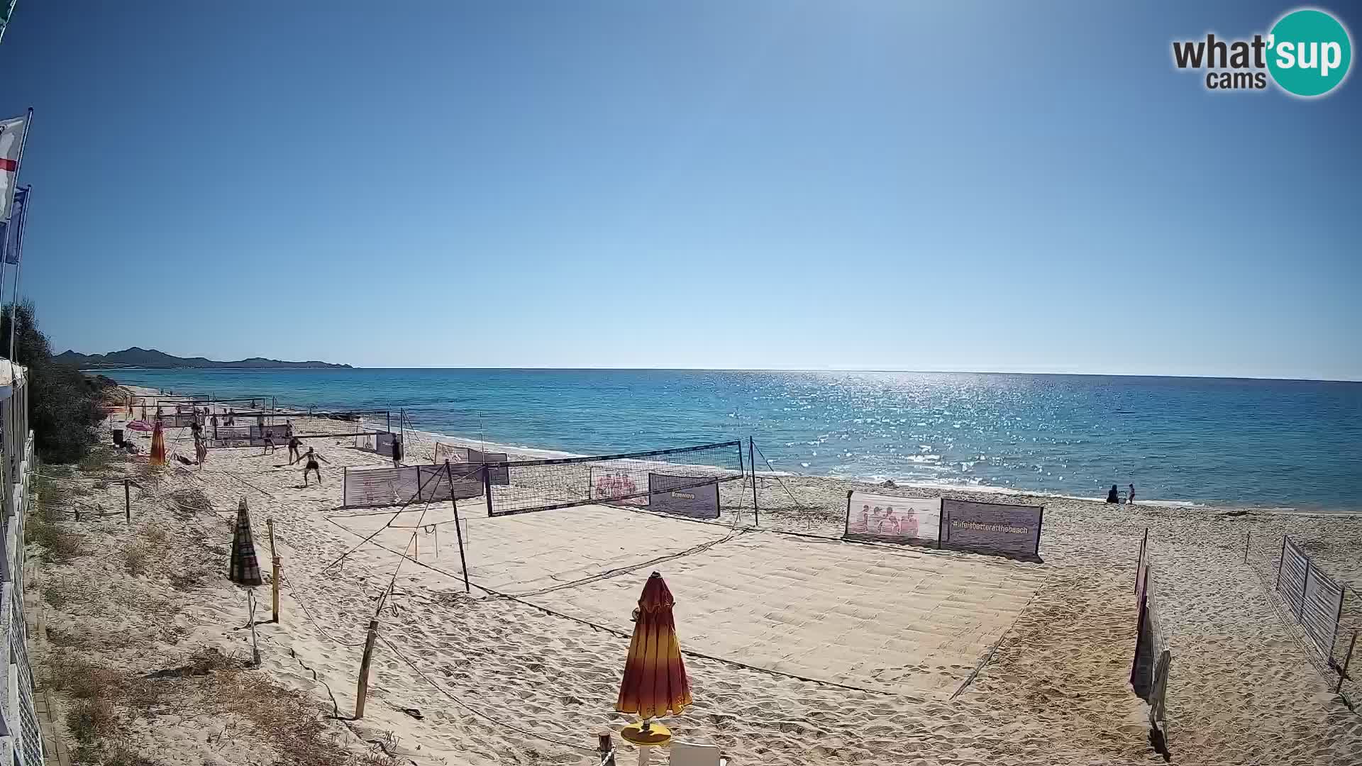 Web kamera Piscina Rei – Pogled uživo iz Costa Rei, Muravera