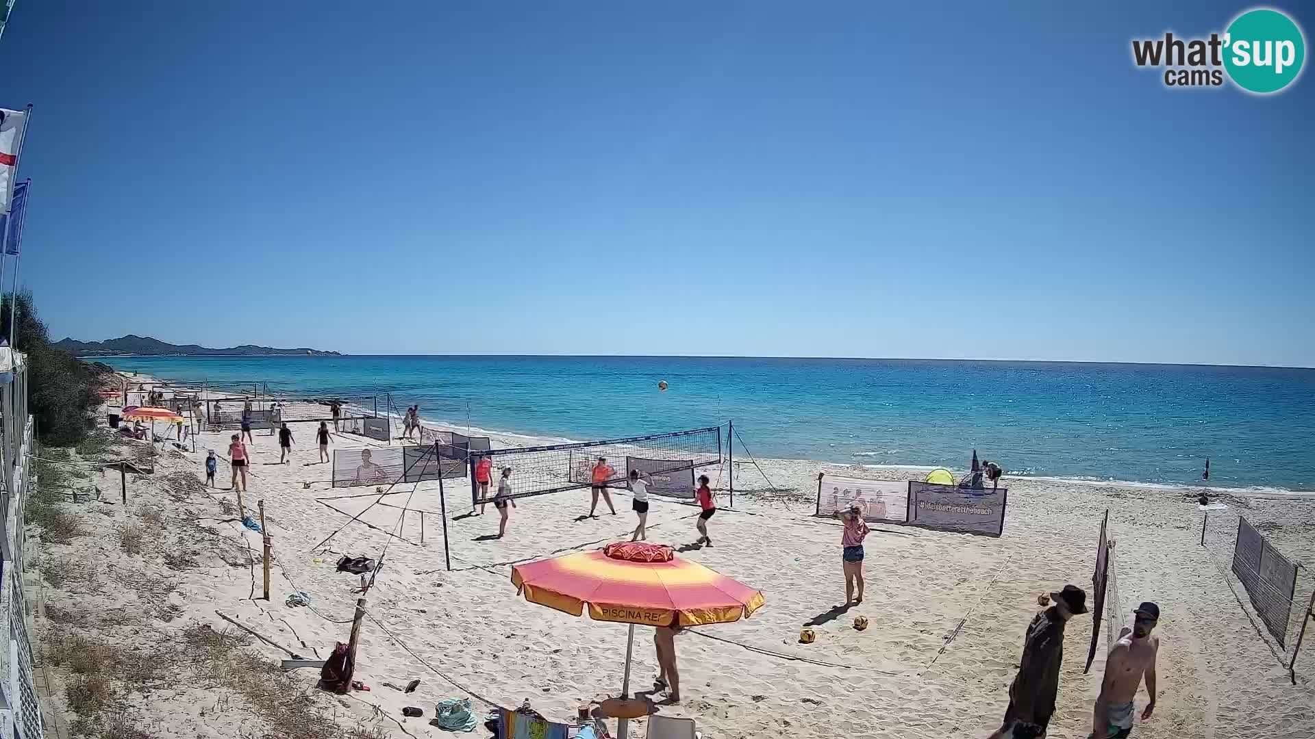Webcam Piscina Rei – Vue en direct depuis Costa Rei, Muravera