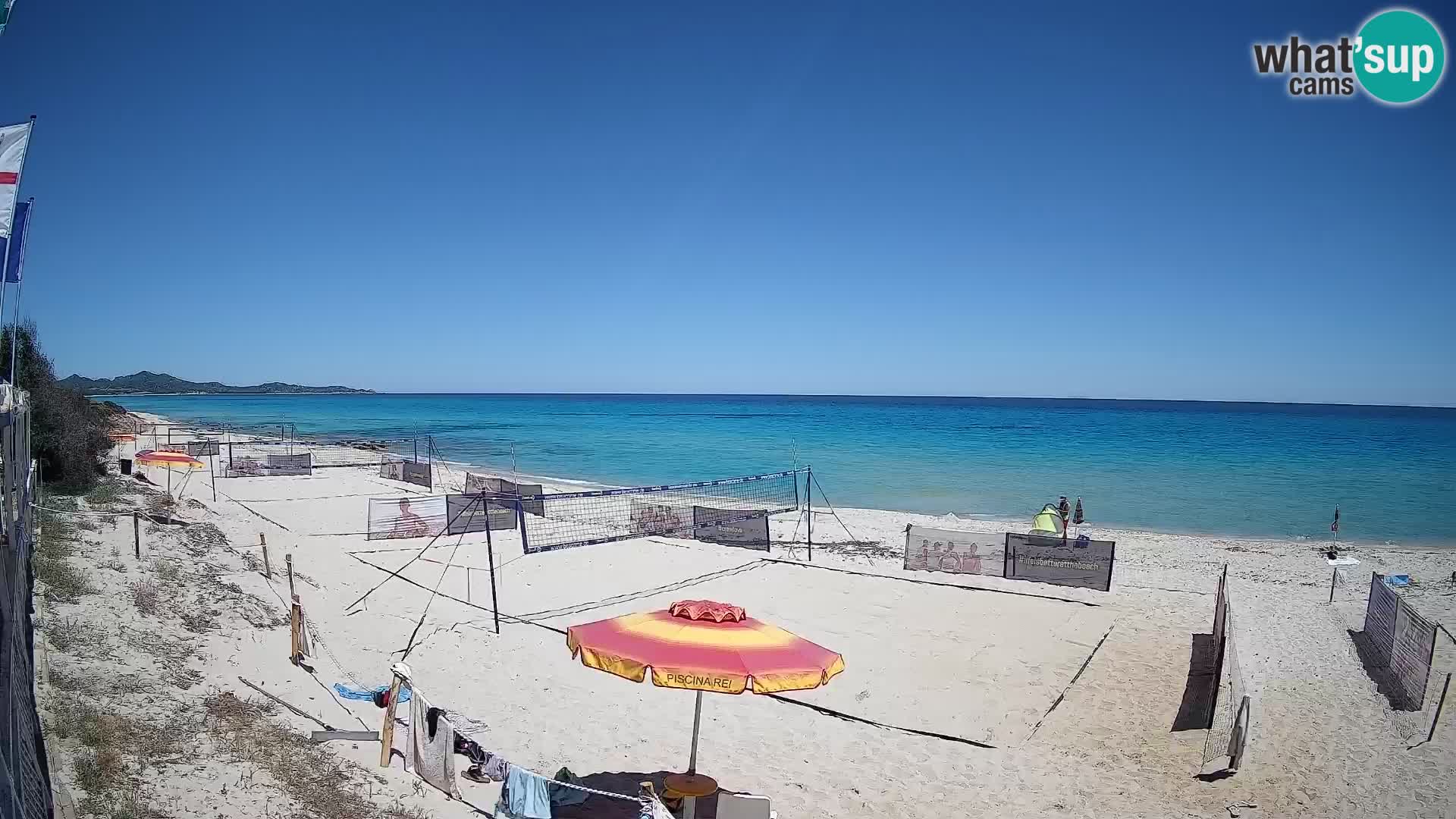 Webcam Piscina Rei – Liveblick auf Costa Rei in Muravera