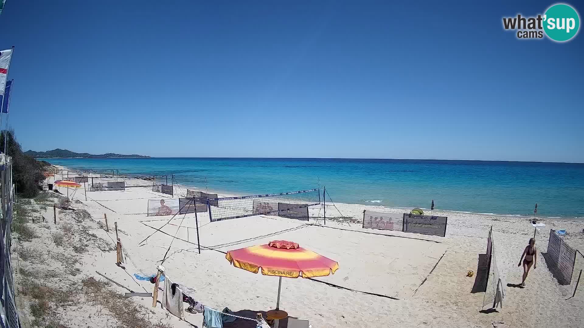 Webcam Piscina Rei – Liveblick auf Costa Rei in Muravera