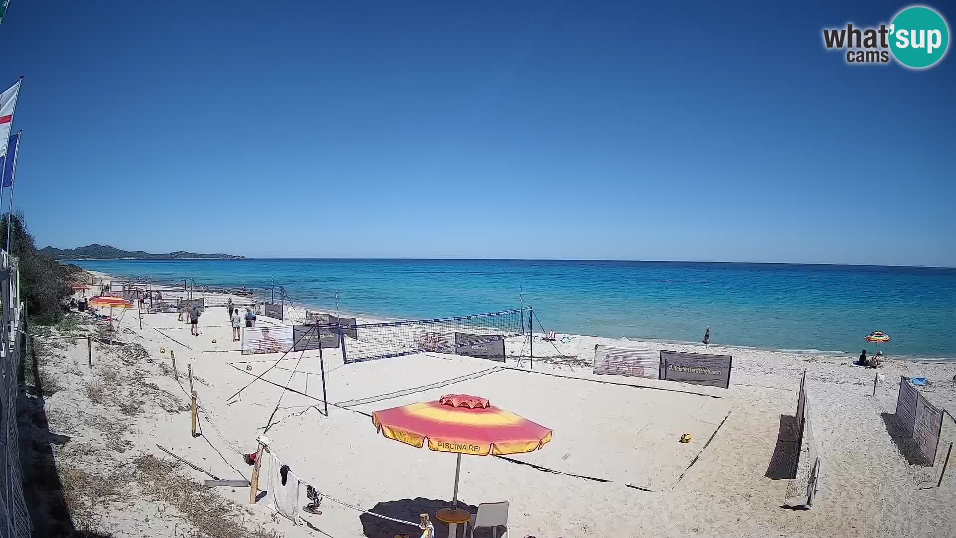 Webcam Piscina Rei – Live View from Costa Rei, Muravera