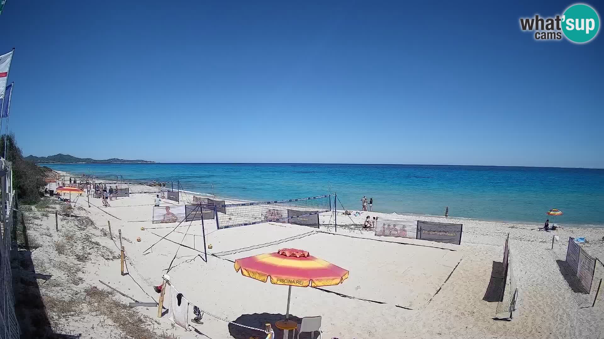Webcam Piscina Rei – Live View from Costa Rei, Muravera