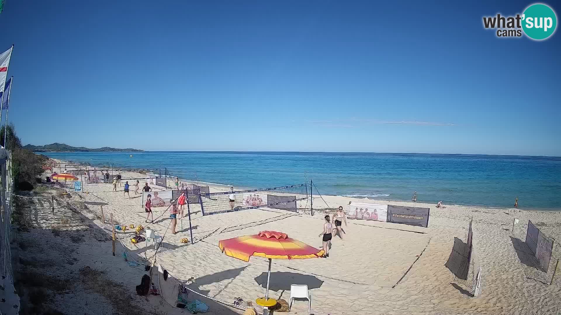 Webcam Piscina Rei – Vue en direct depuis Costa Rei, Muravera