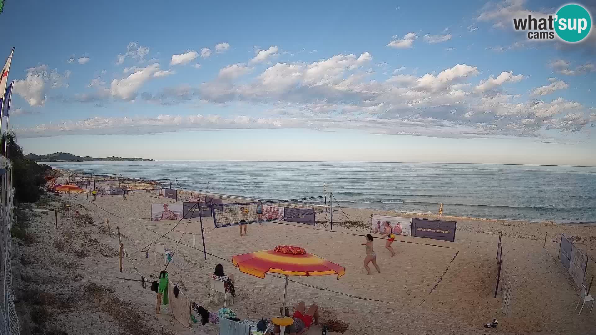 Web kamera Piscina Rei – Pogled uživo iz Costa Rei, Muravera
