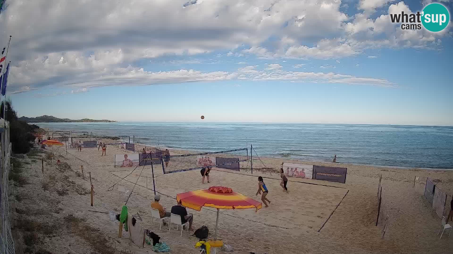 Webcam Piscina Rei – Vue en direct depuis Costa Rei, Muravera