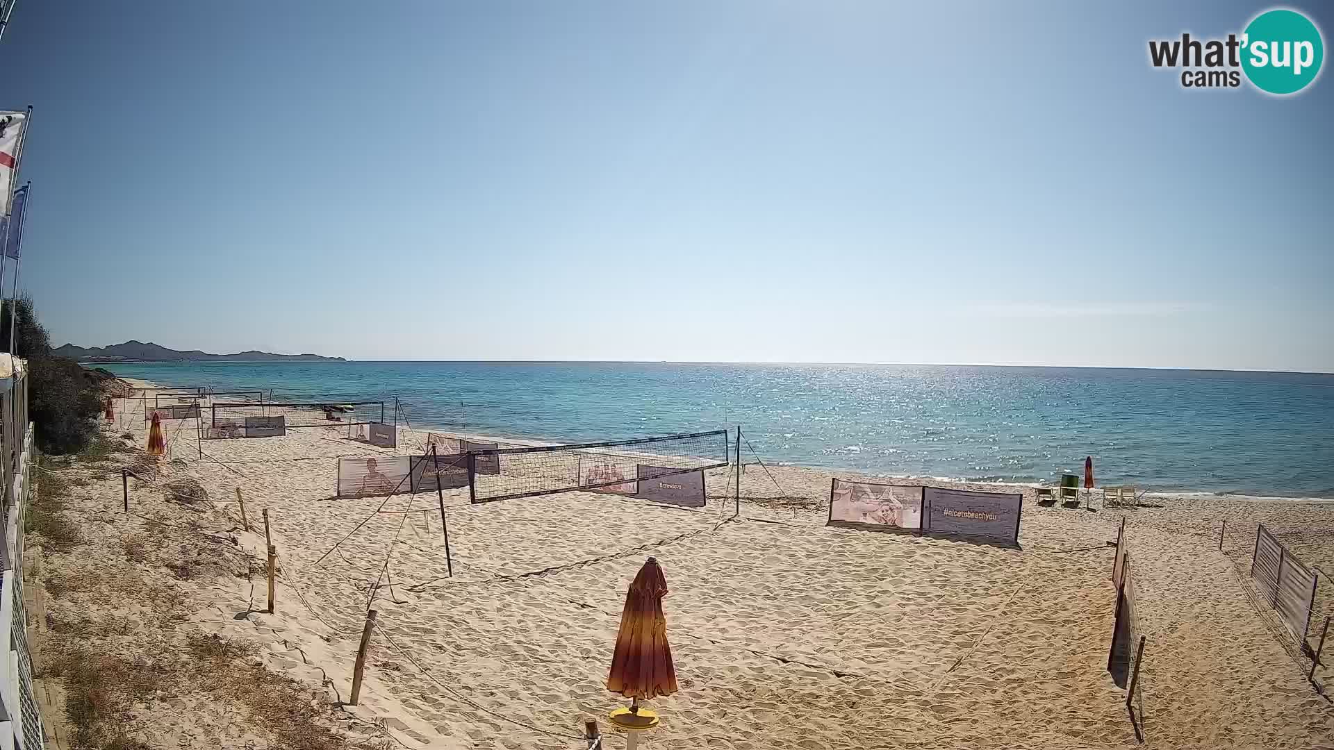 Webcam Piscina Rei – Vista en directo desde Costa Rei, Muravera