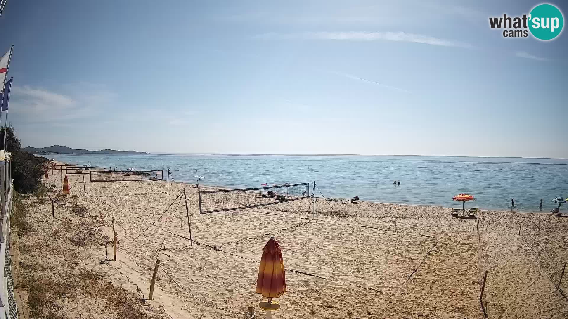 Webcam Piscina Rei – Vista live da Costa Rei, Muravera