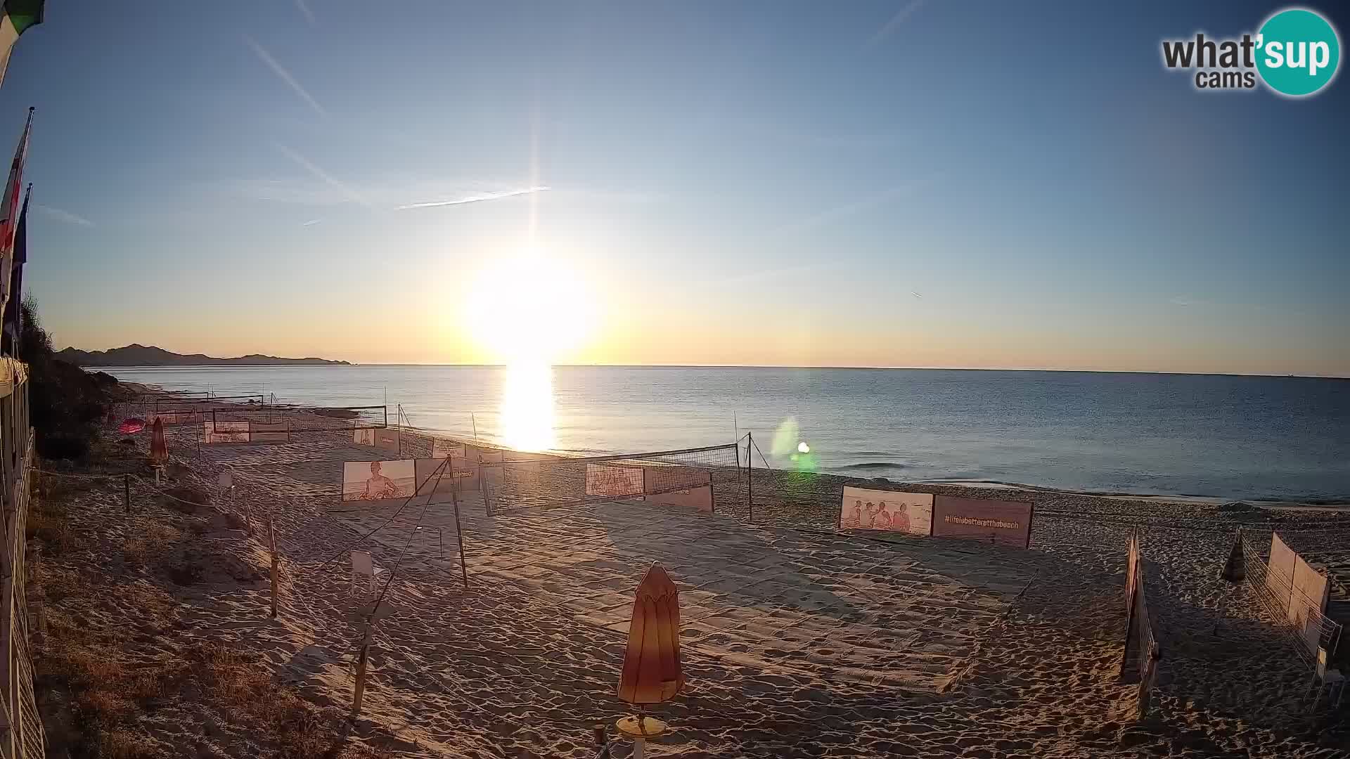 Webcam Piscina Rei – Vue en direct depuis Costa Rei, Muravera