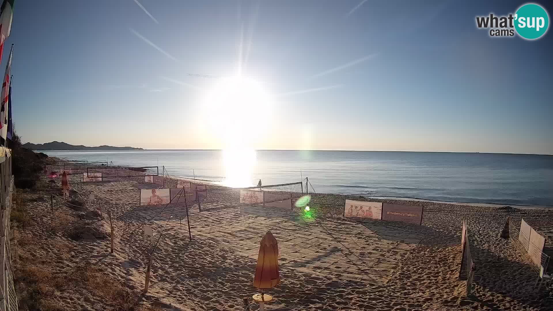 Webcam Piscina Rei – Vista en directo desde Costa Rei, Muravera