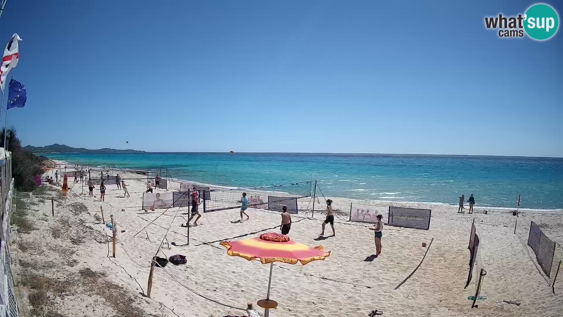 Webcam Piscina Rei – Vue en direct depuis Costa Rei, Muravera