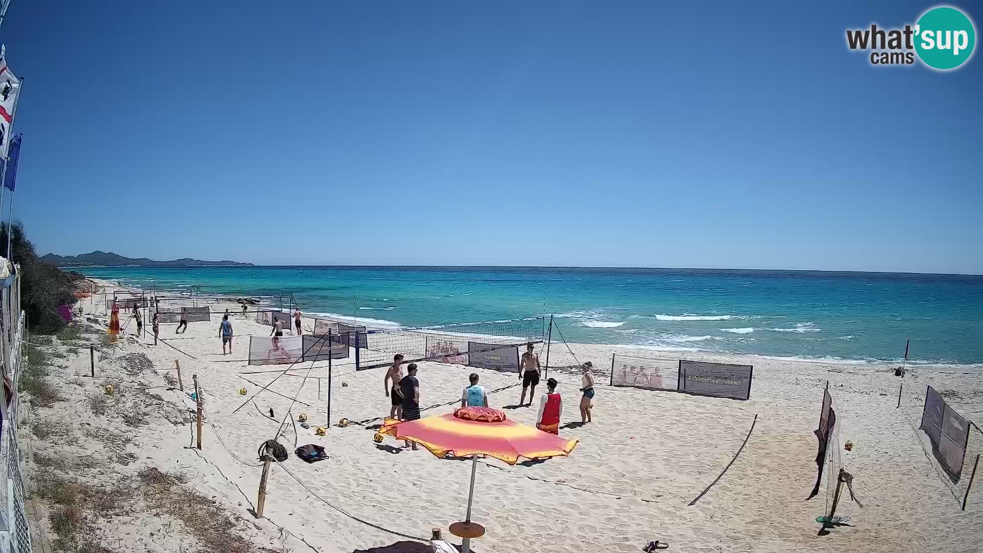 Webcam Piscina Rei – Vista en directo desde Costa Rei, Muravera