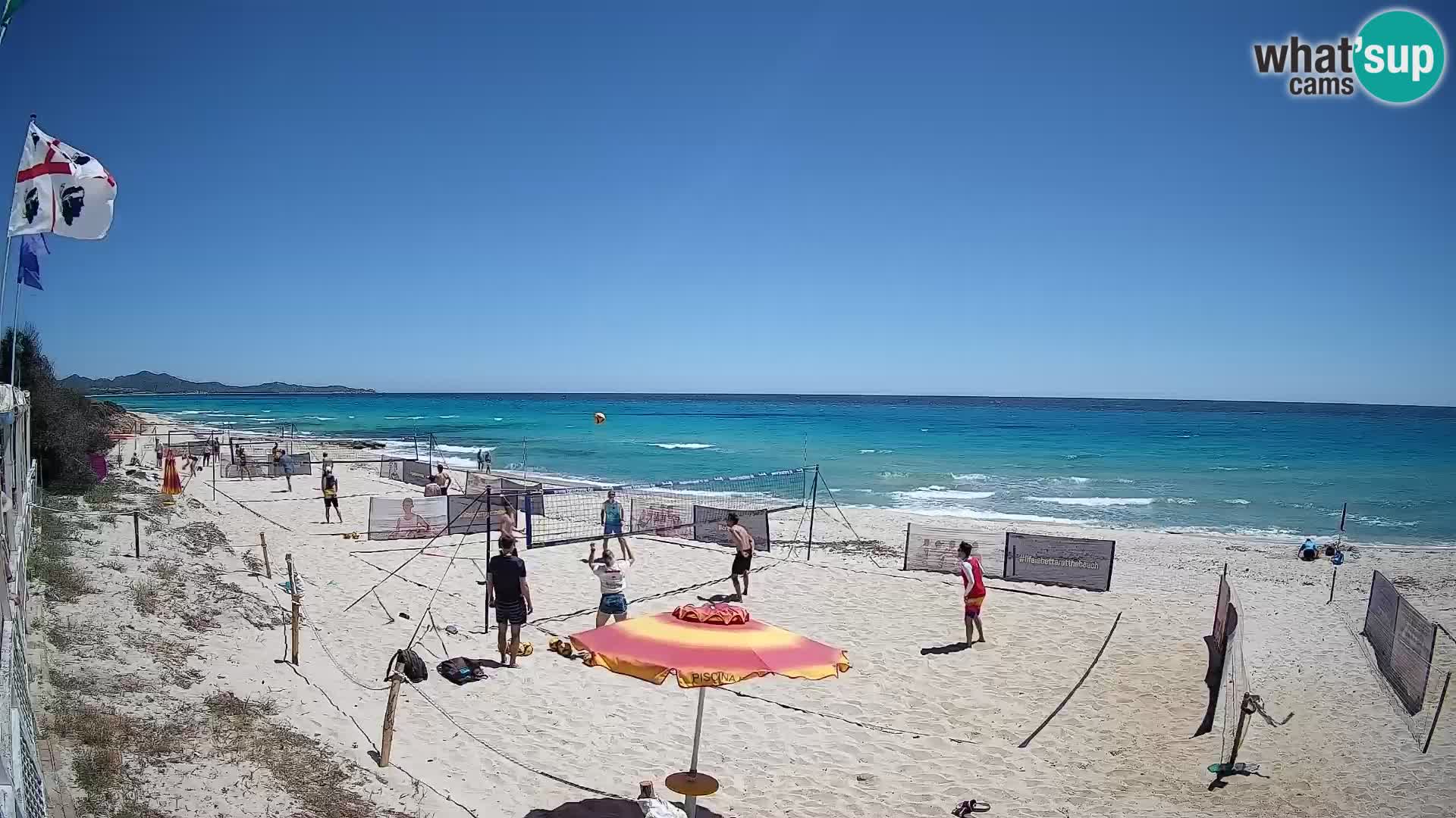 Web kamera Piscina Rei – Pogled uživo iz Costa Rei, Muravera