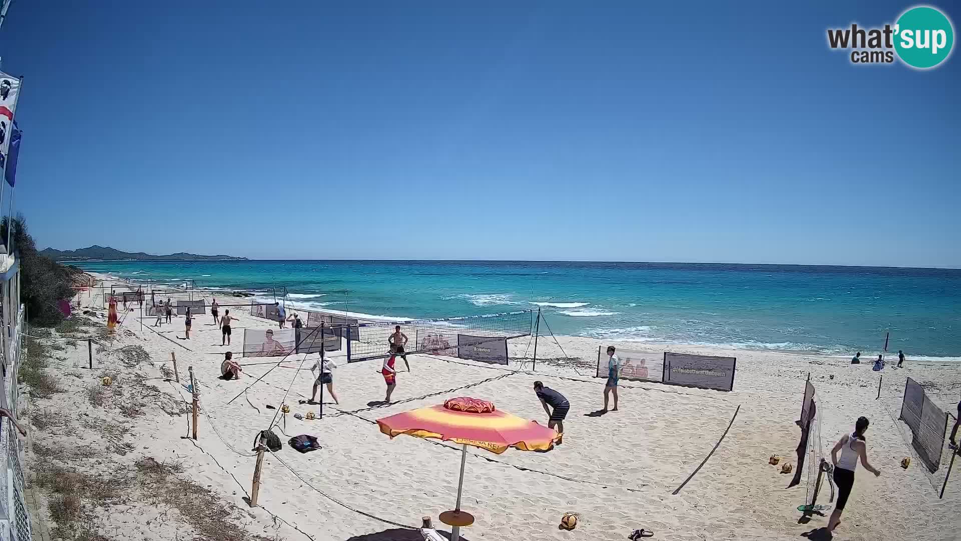 Web kamera Piscina Rei – Pogled uživo iz Costa Rei, Muravera