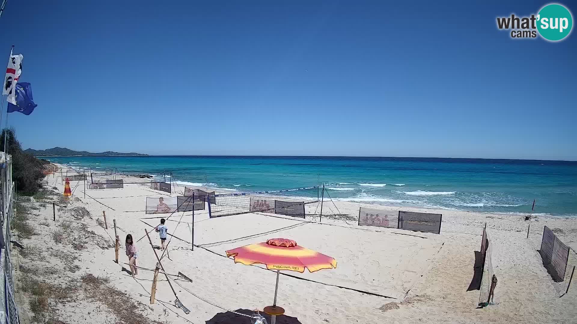 Webcam Piscina Rei – Liveblick auf Costa Rei in Muravera