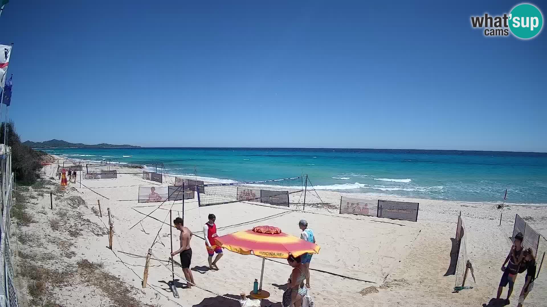 Web kamera Piscina Rei – Pogled uživo iz Costa Rei, Muravera