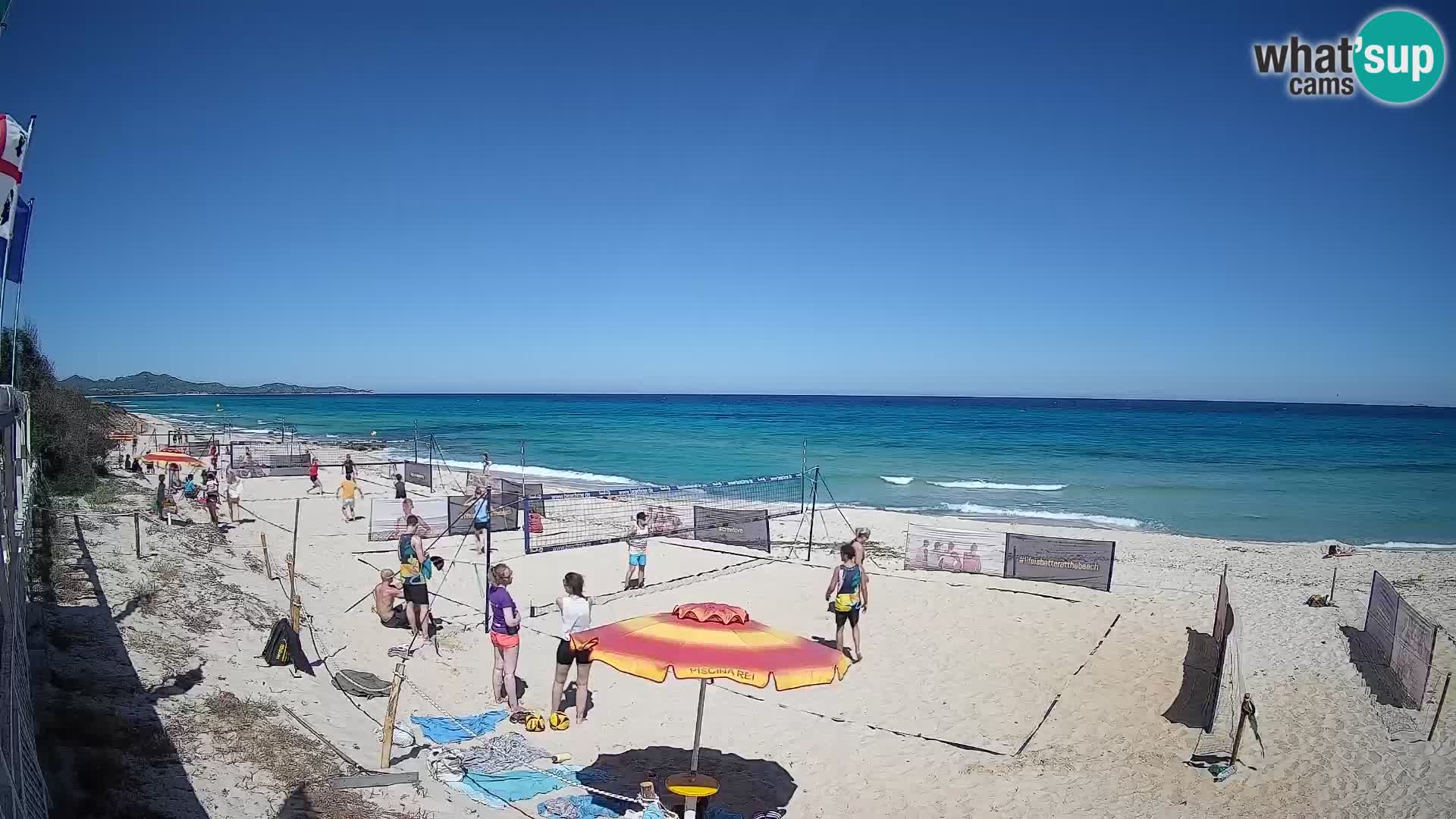 Webcam Piscina Rei – Liveblick auf Costa Rei in Muravera