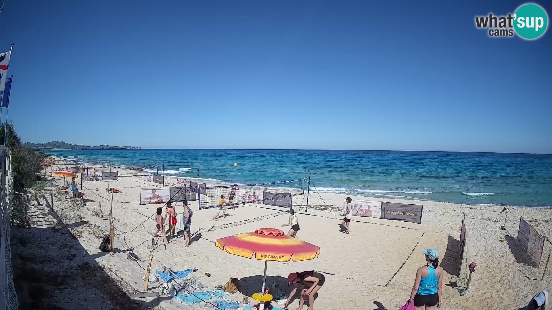 Webcam Piscina Rei – Live View from Costa Rei, Muravera