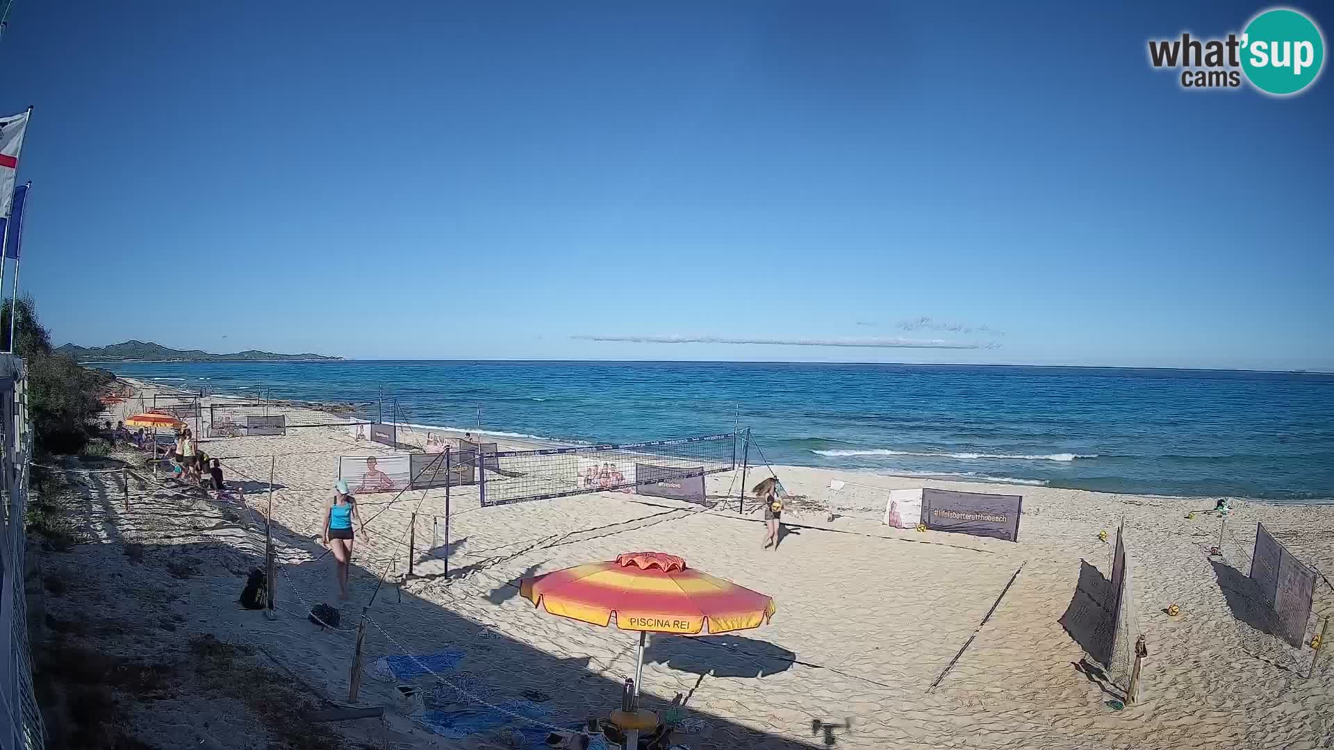 Spletna kamera Piscina Rei – Pogled v živo iz Costa Rei, Muravera