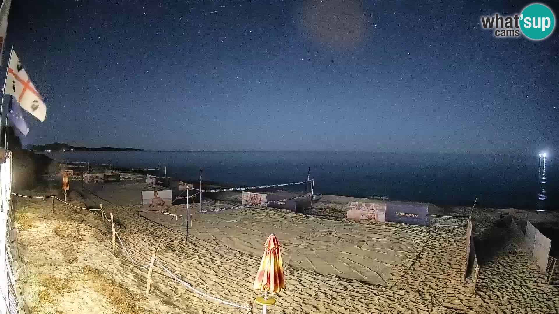 Webcam Piscina Rei – Vista live da Costa Rei, Muravera