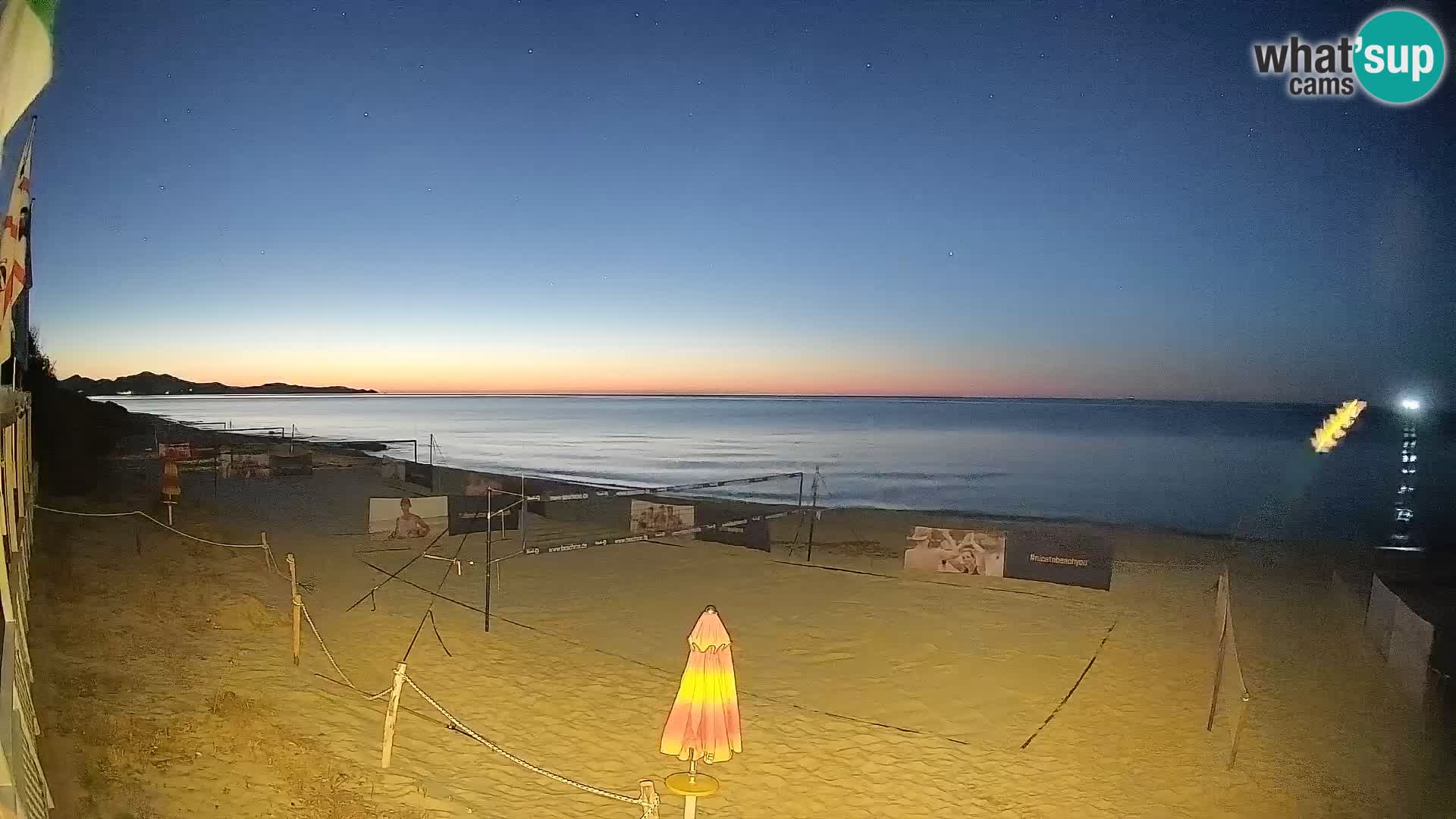 Webcam Piscina Rei – Vue en direct depuis Costa Rei, Muravera