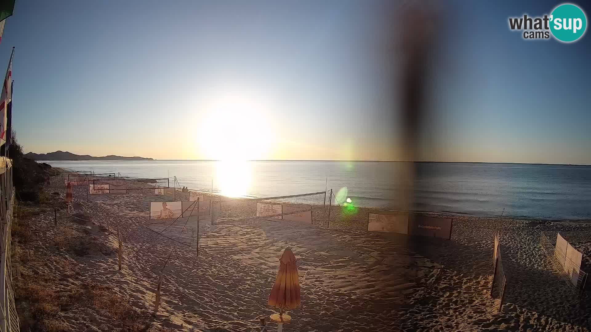 Webcam Piscina Rei – Vista live da Costa Rei, Muravera