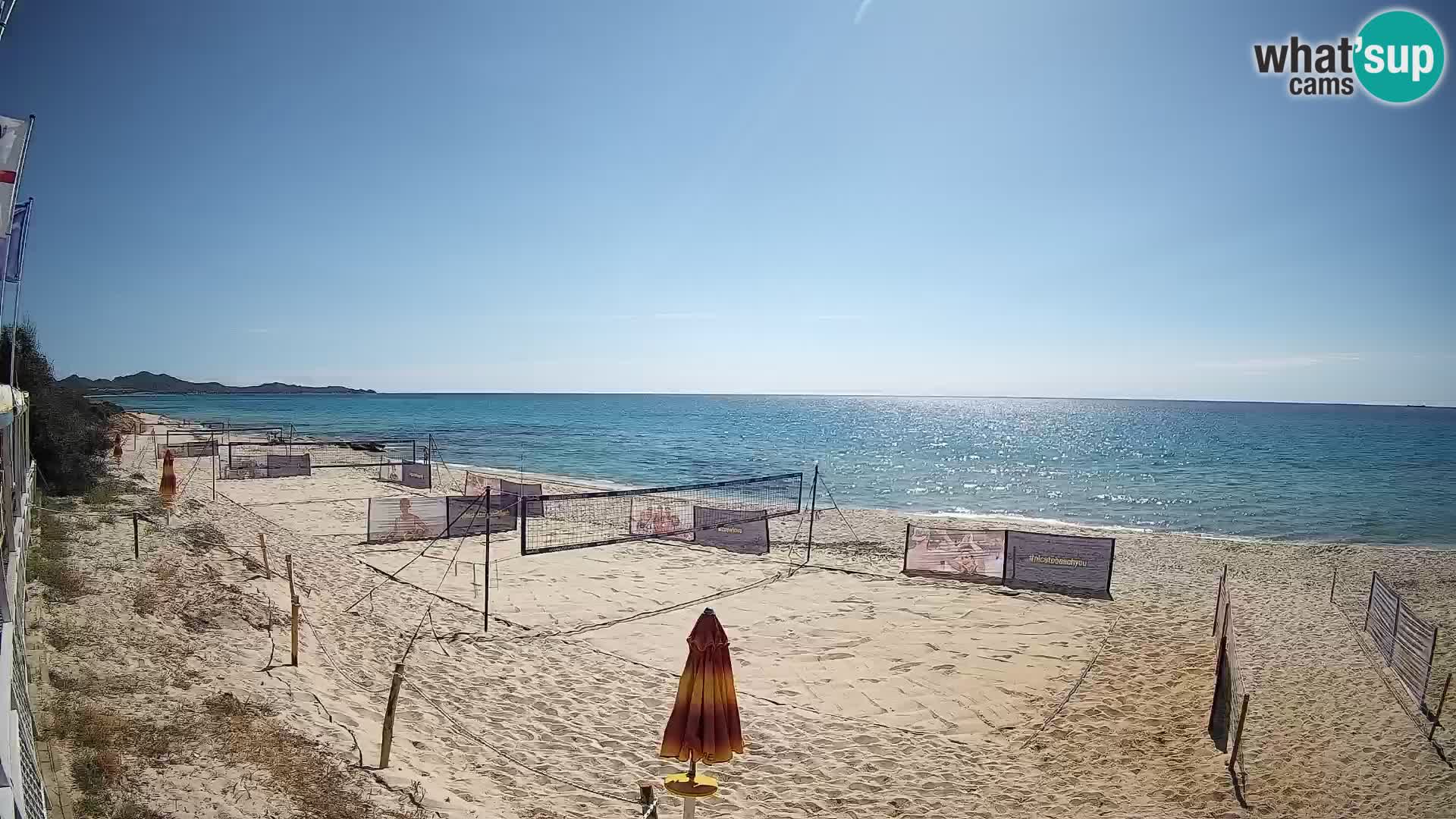 Spletna kamera Piscina Rei – Pogled v živo iz Costa Rei, Muravera