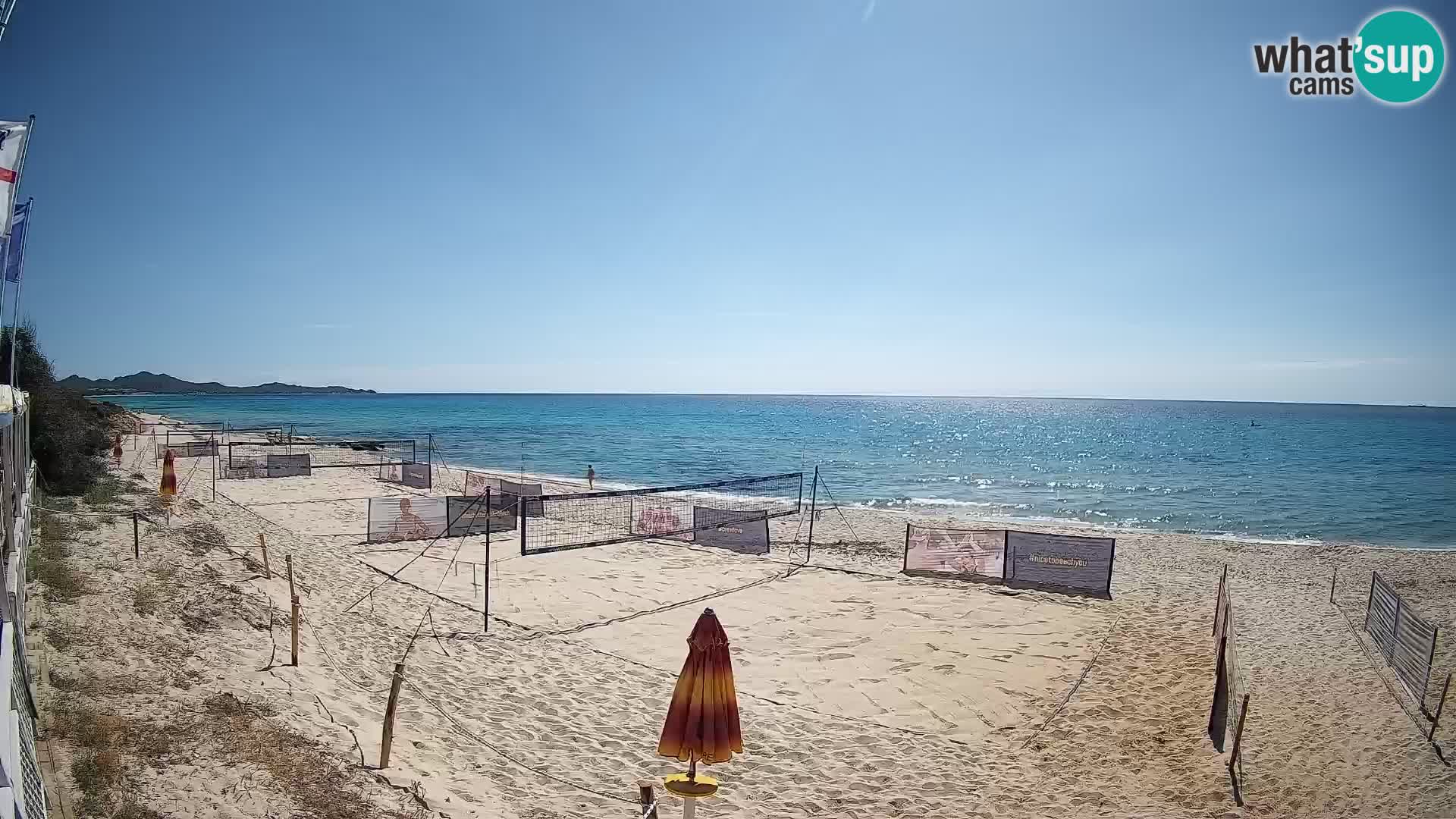 Web kamera Piscina Rei – Pogled uživo iz Costa Rei, Muravera