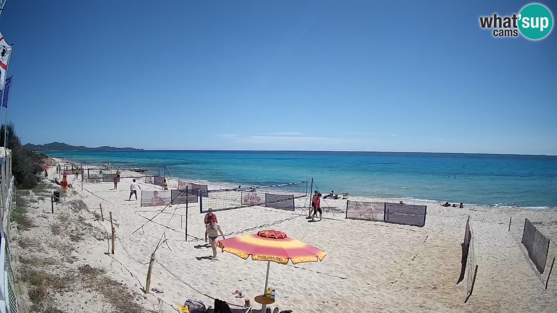 Webcam Piscina Rei – Vue en direct depuis Costa Rei, Muravera
