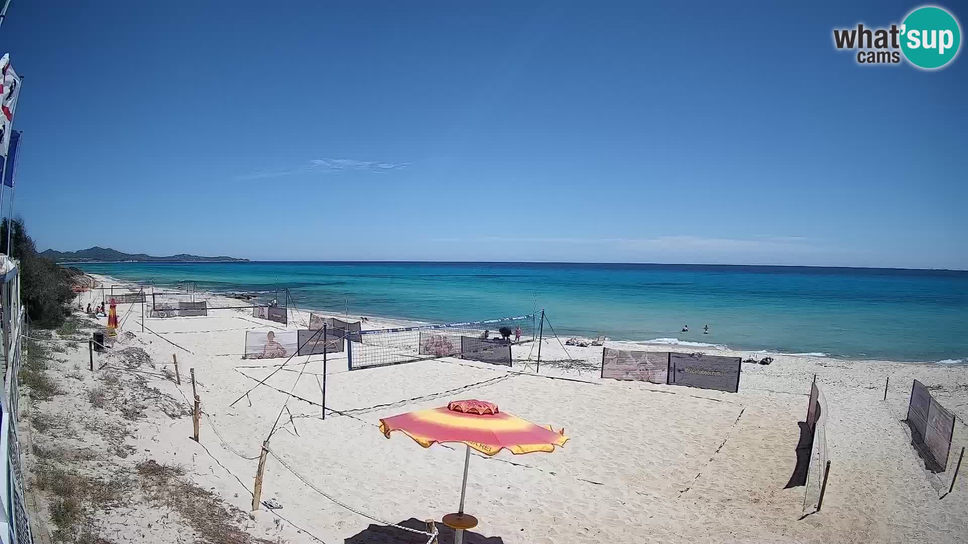 Webcam Piscina Rei – Vue en direct depuis Costa Rei, Muravera