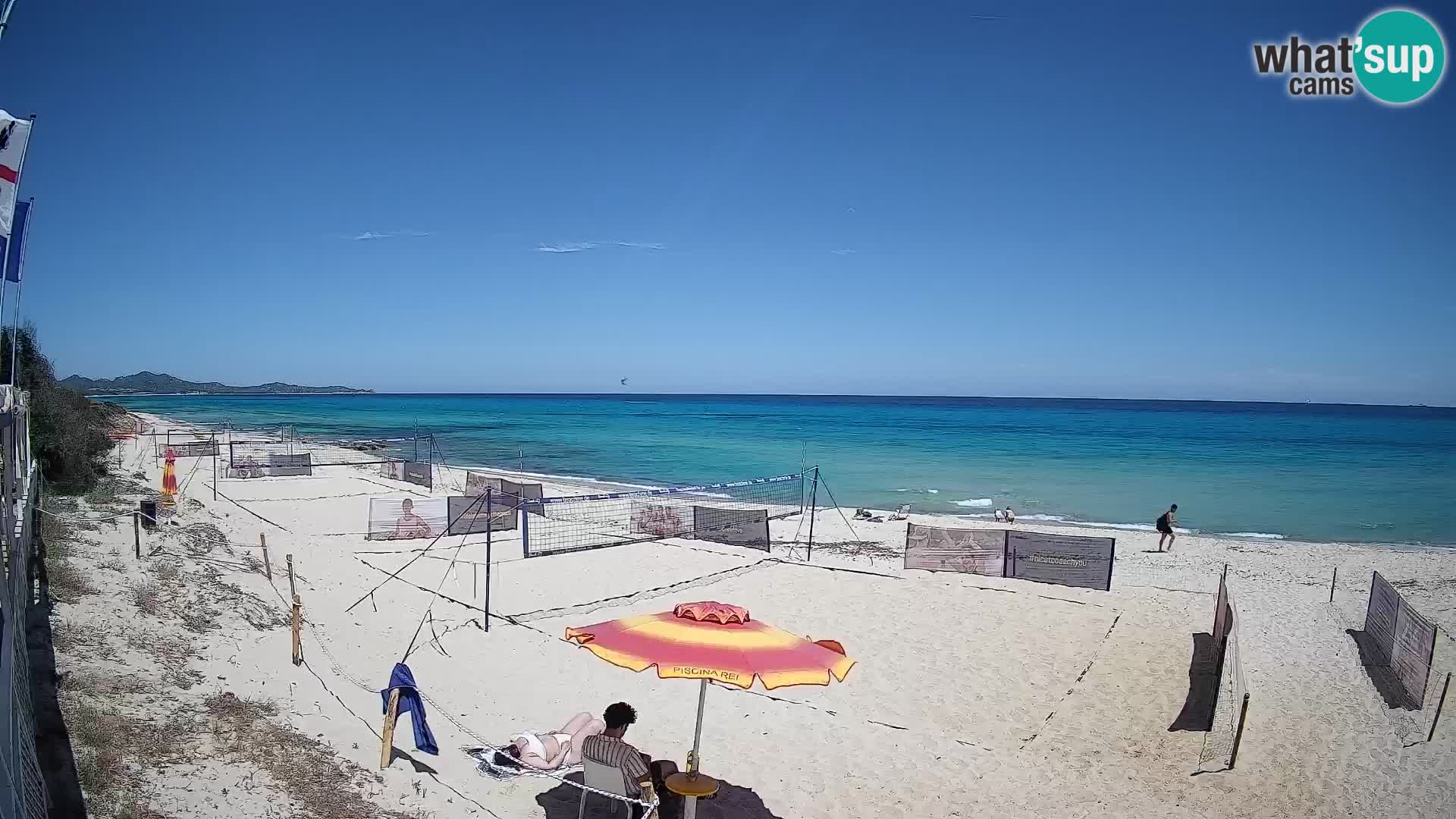Webcam Piscina Rei – Liveblick auf Costa Rei in Muravera