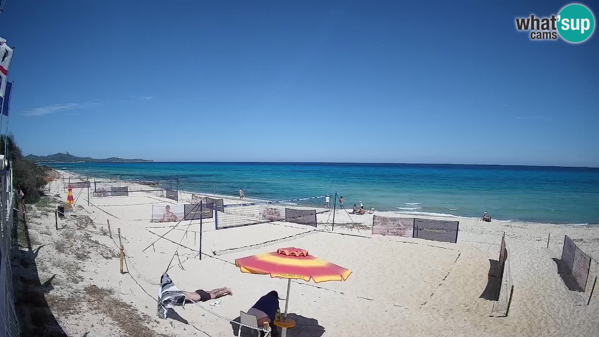 Webcam Piscina Rei – Liveblick auf Costa Rei in Muravera
