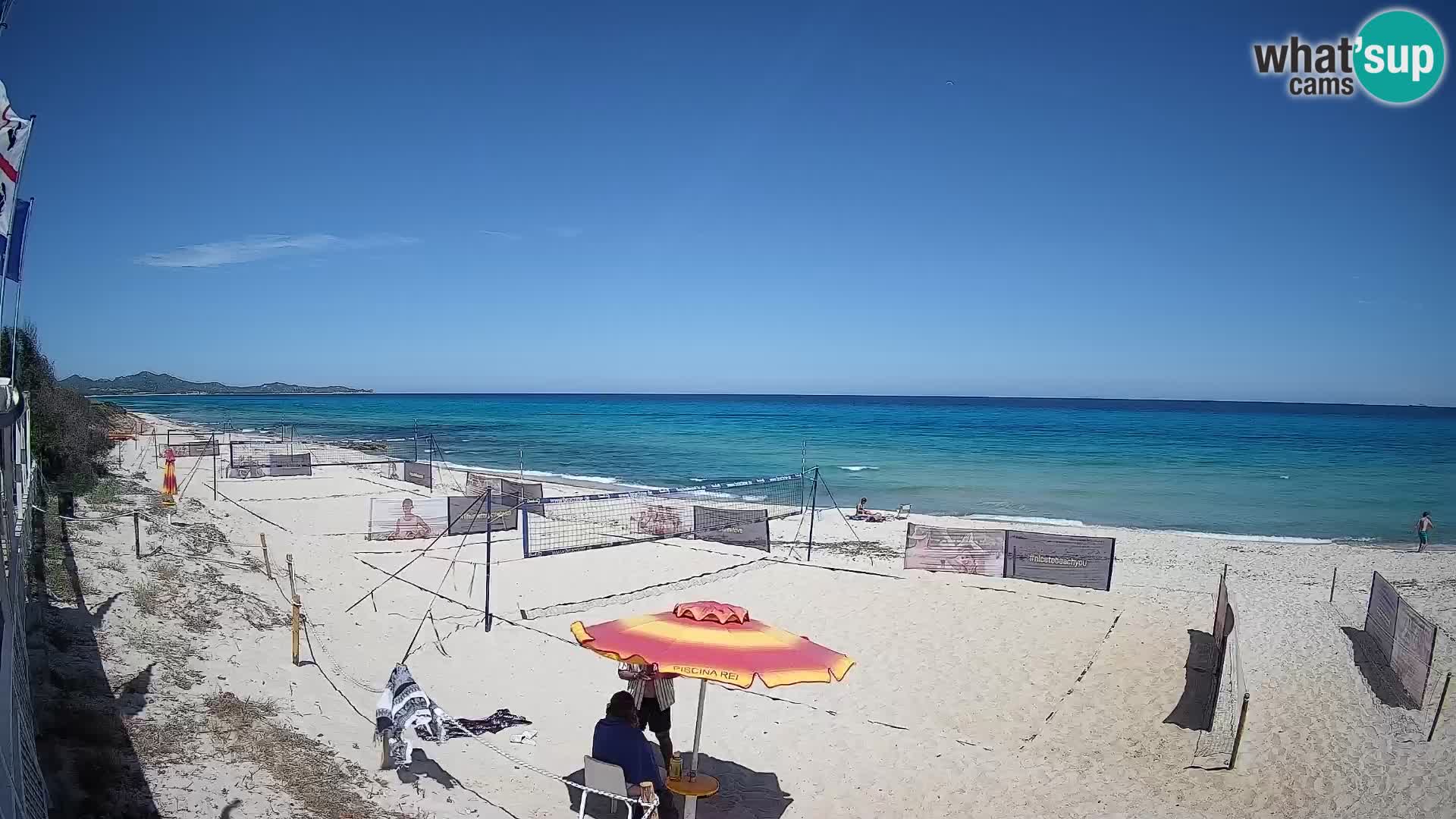 Webcam Piscina Rei – Liveblick auf Costa Rei in Muravera