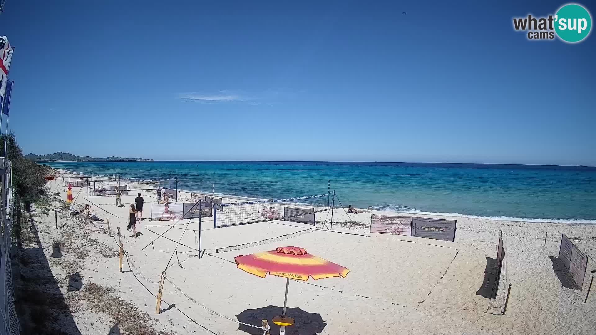 Webcam Piscina Rei – Liveblick auf Costa Rei in Muravera