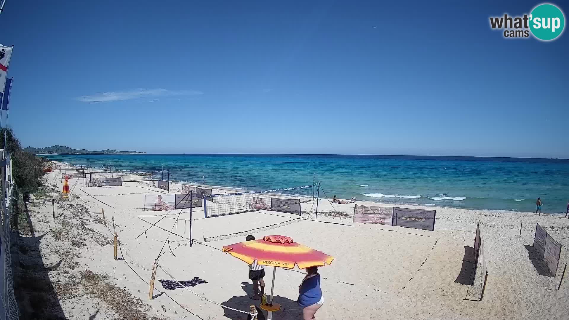 Webcam Piscina Rei – Liveblick auf Costa Rei in Muravera