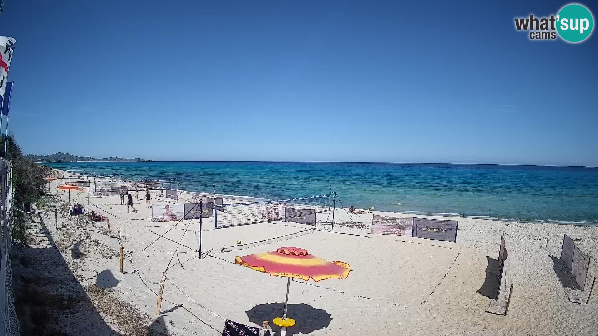 Webcam Piscina Rei – Vue en direct depuis Costa Rei, Muravera