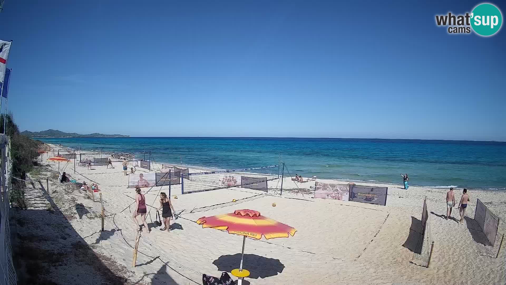 Webcam Piscina Rei – Vista en directo desde Costa Rei, Muravera