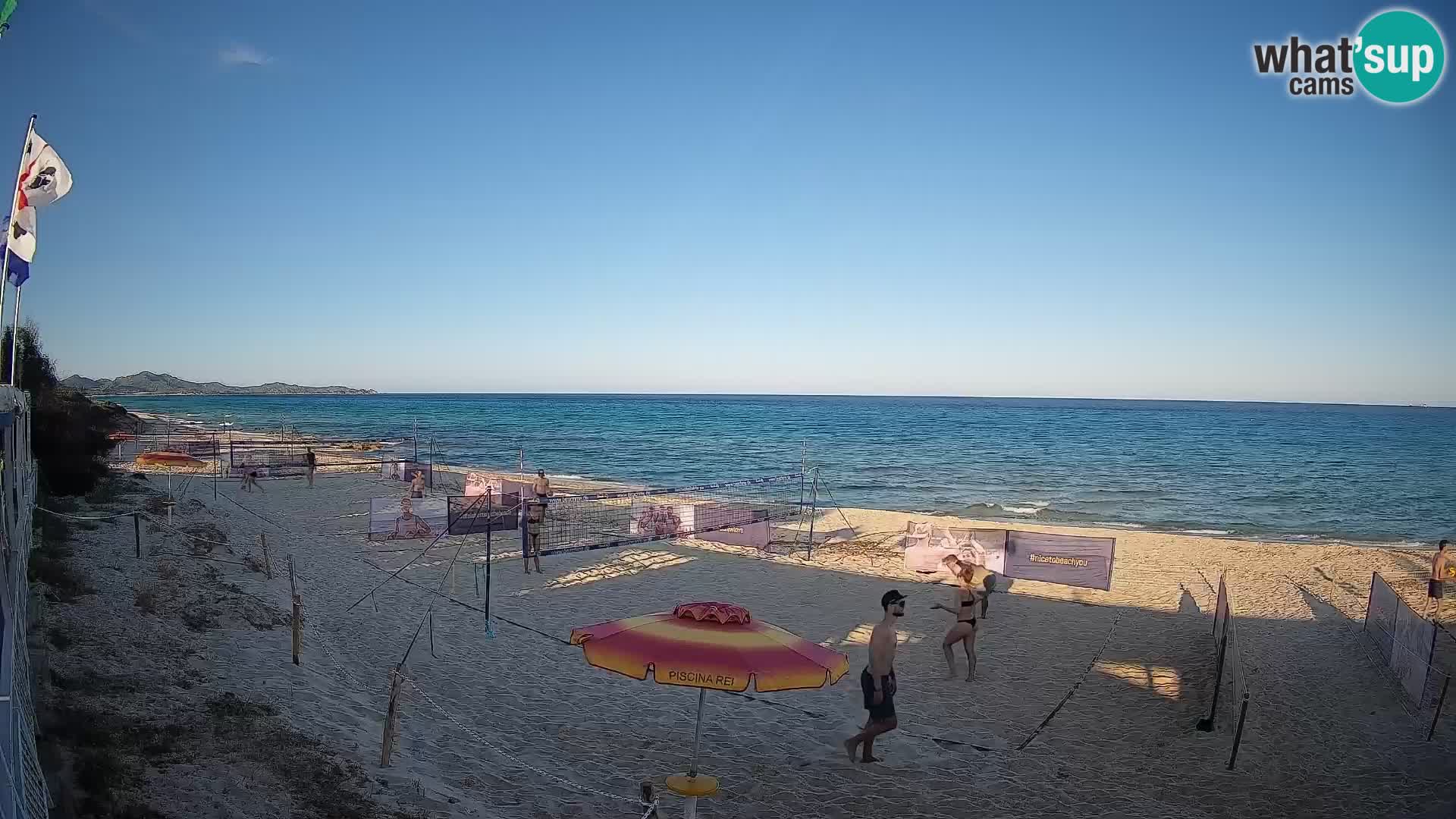 Webcam Piscina Rei – Live View from Costa Rei, Muravera