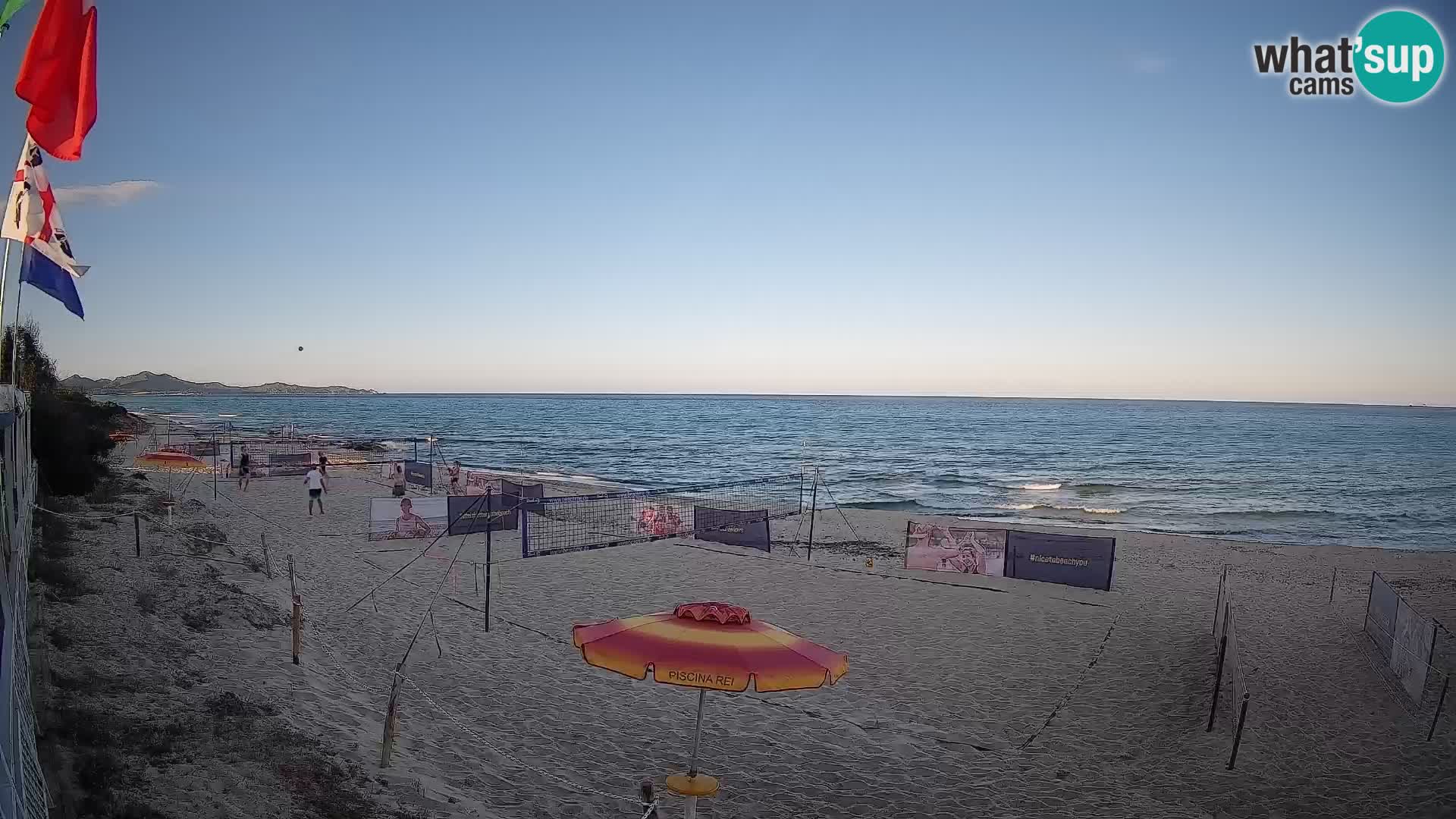 Webcam Piscina Rei – Vista live da Costa Rei, Muravera