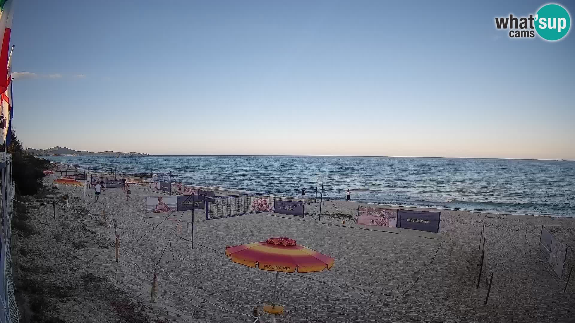 Webcam Piscina Rei – Vista live da Costa Rei, Muravera