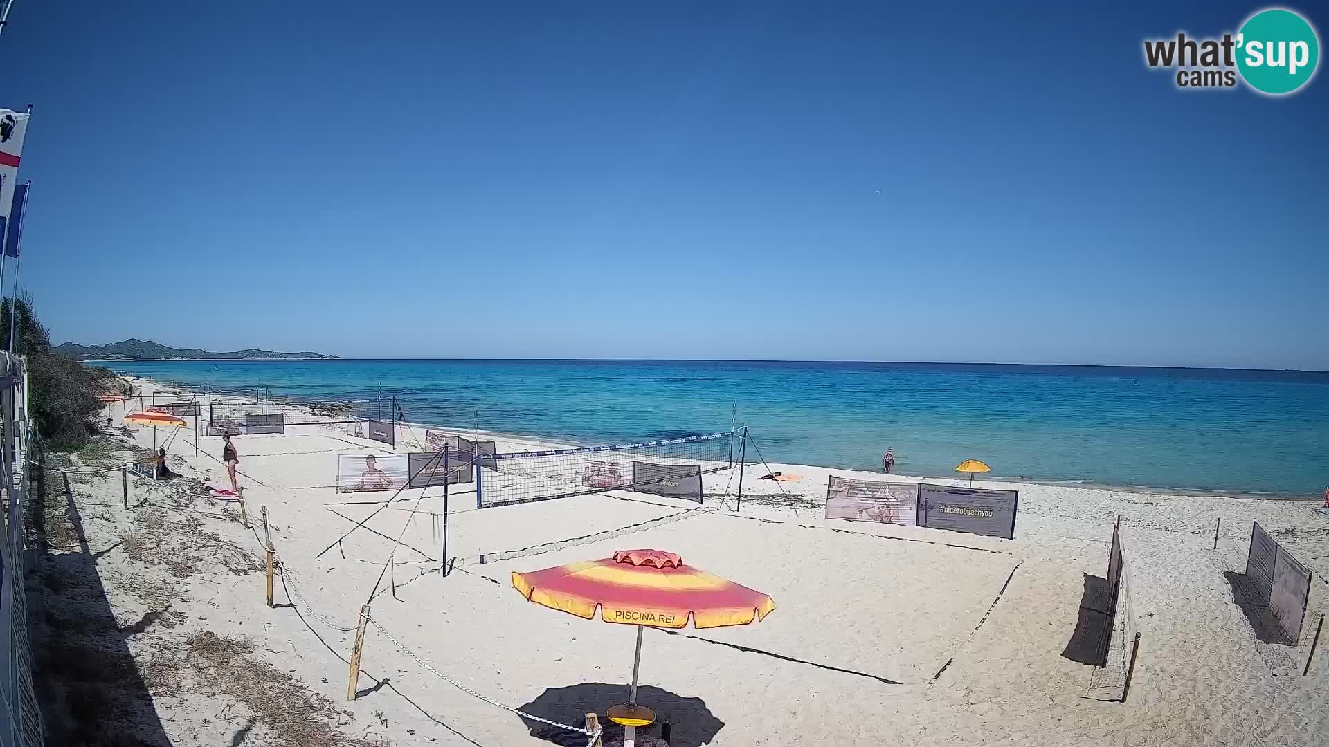 Web kamera Piscina Rei – Pogled uživo iz Costa Rei, Muravera