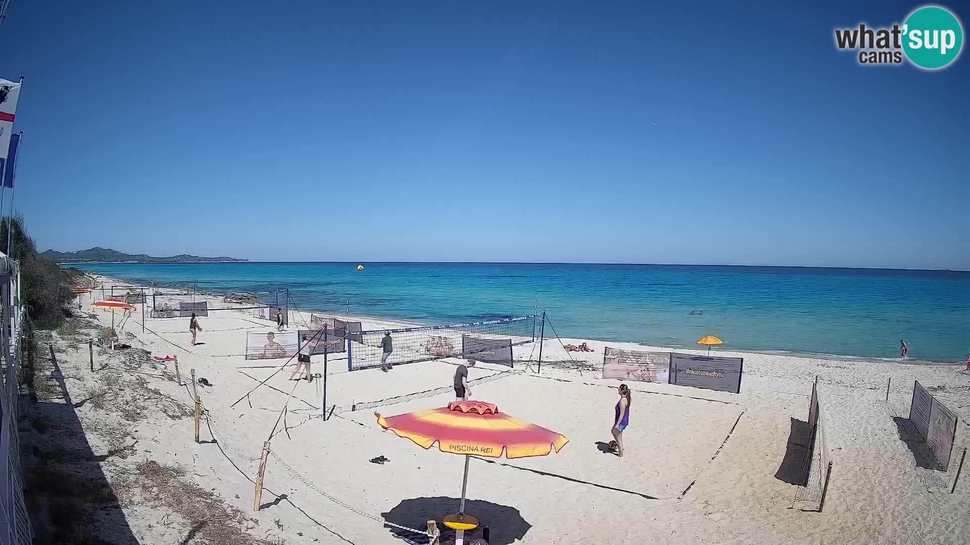 Webcam Piscina Rei – Live View from Costa Rei, Muravera
