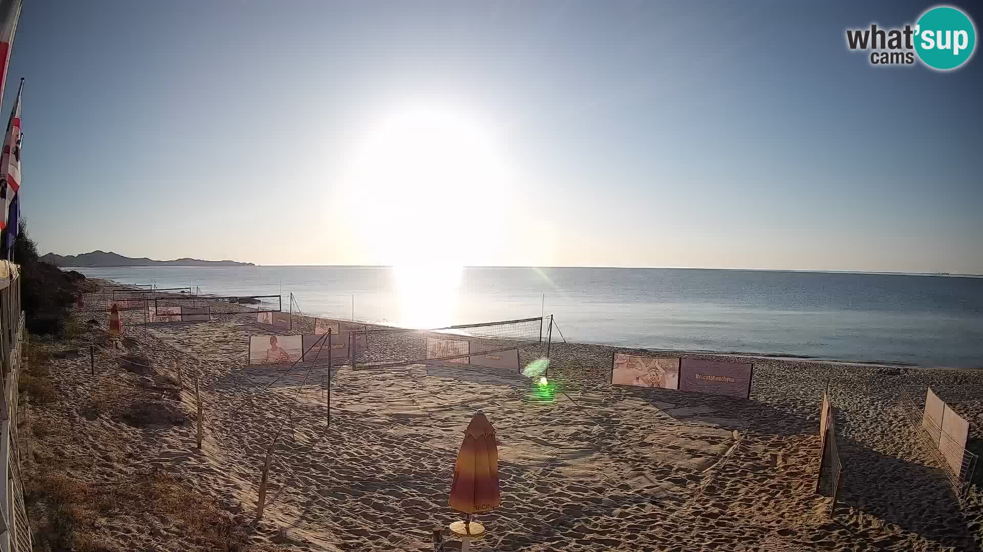 Webcam Piscina Rei – Vista en directo desde Costa Rei, Muravera