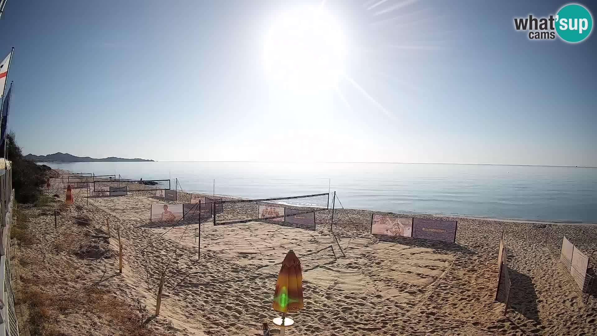 Webcam Piscina Rei – Vista live da Costa Rei, Muravera