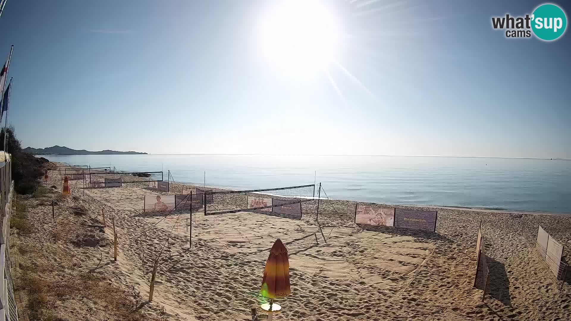 Webcam Piscina Rei – Vue en direct depuis Costa Rei, Muravera