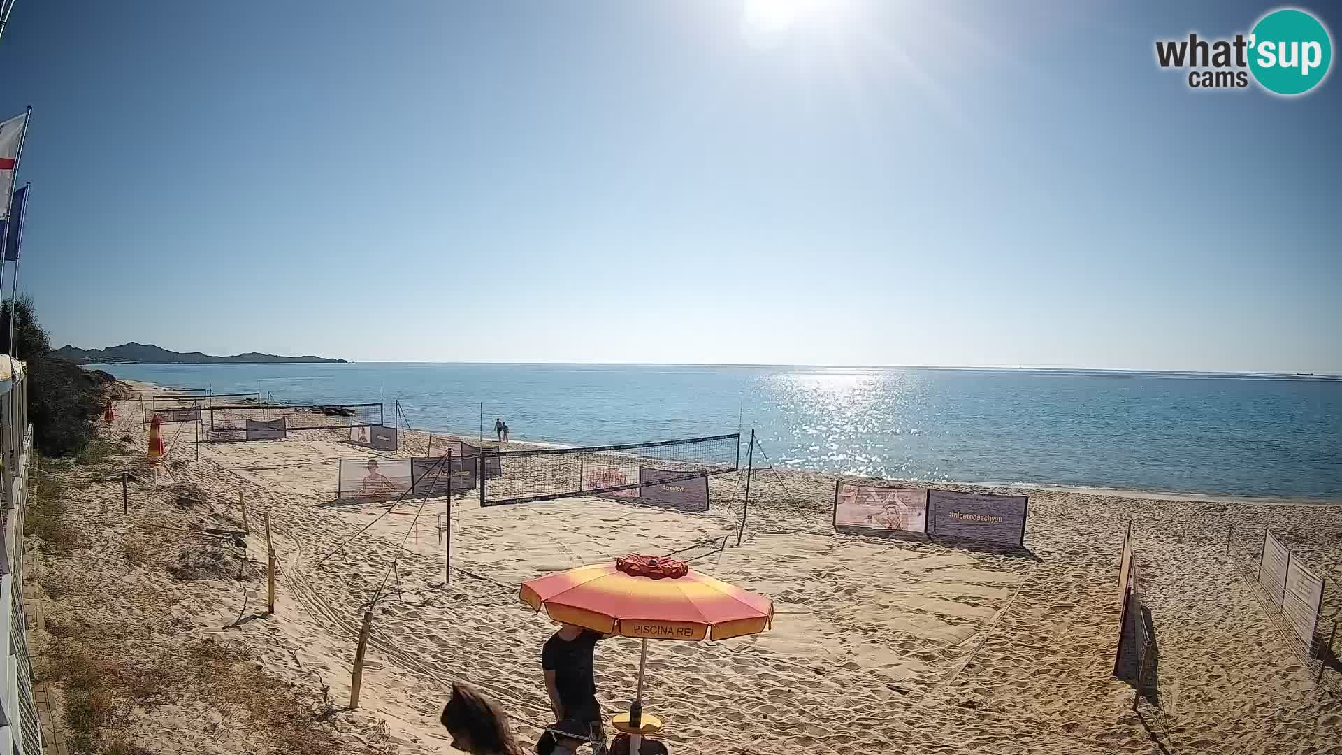 Webcam Piscina Rei – Vue en direct depuis Costa Rei, Muravera
