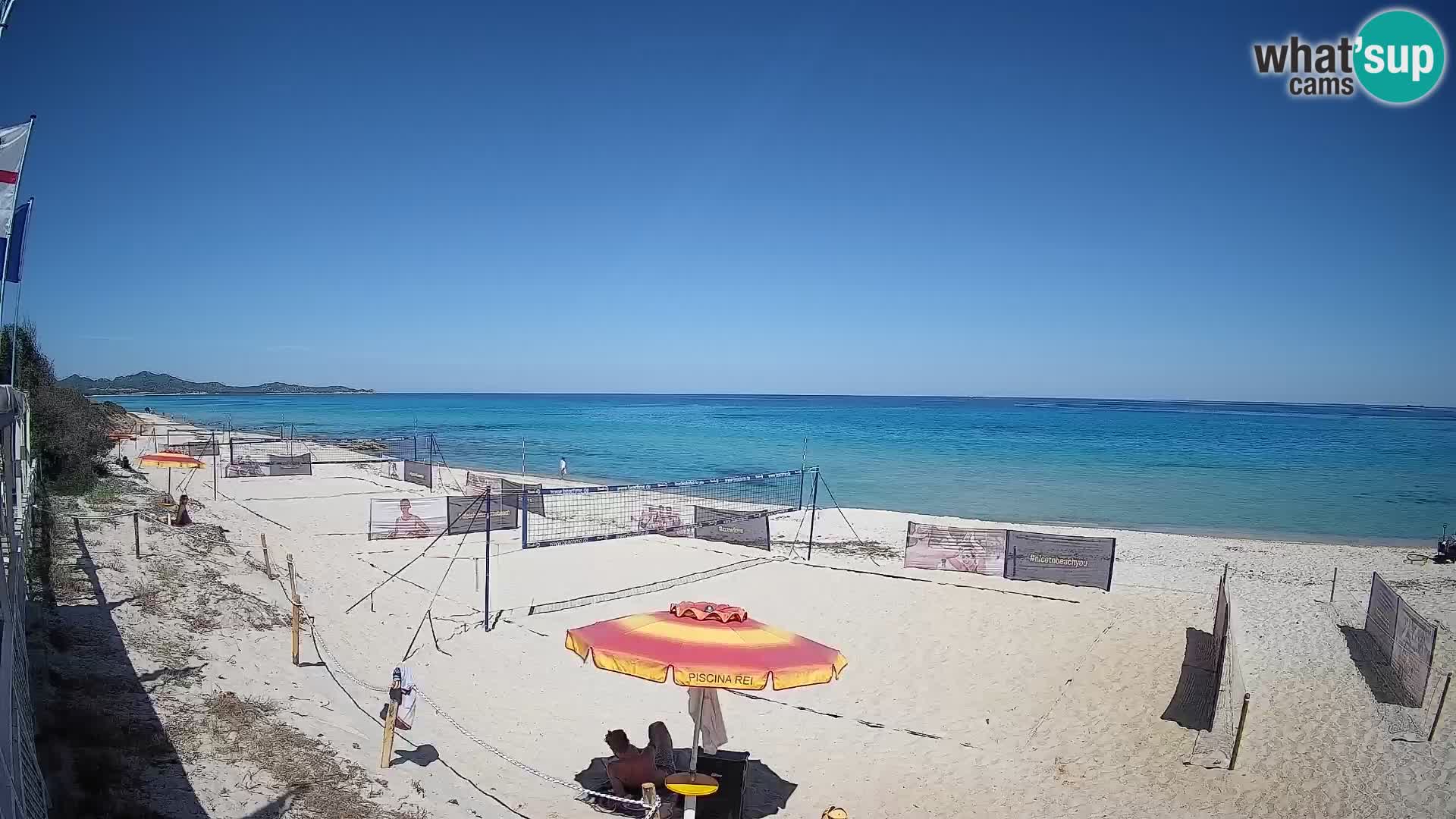 Webcam Piscina Rei – Live View from Costa Rei, Muravera